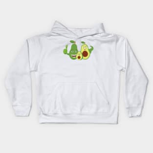 Avocado - Funny Avocado Design Kids Hoodie